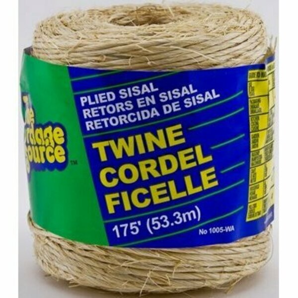 Cordage Source TWINE 175FT SISAL 1005-WA